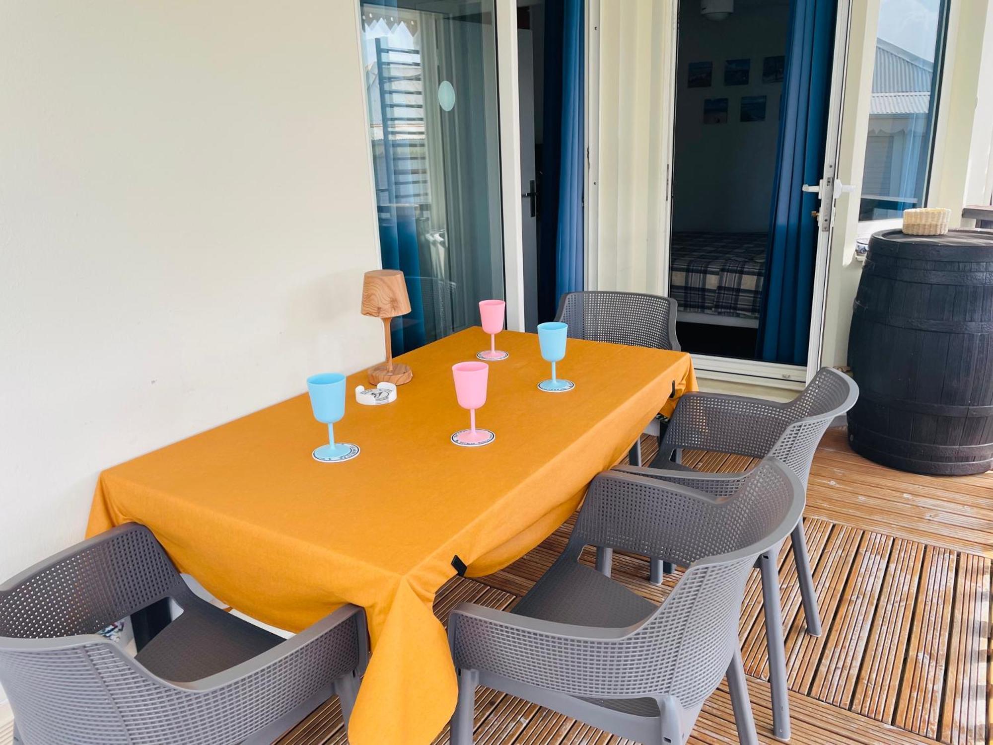 סן-פרנסואה Ticarbets T3 - Residence Manganao - En Bord De Plage מראה חיצוני תמונה
